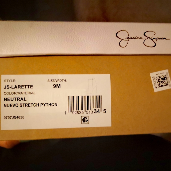 Jessica Simpson Python Booties - Picture 9 of 9